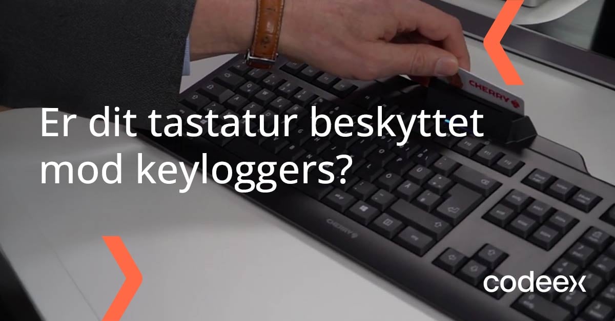 CHERRY tastaturer beskytter mod keyloggers