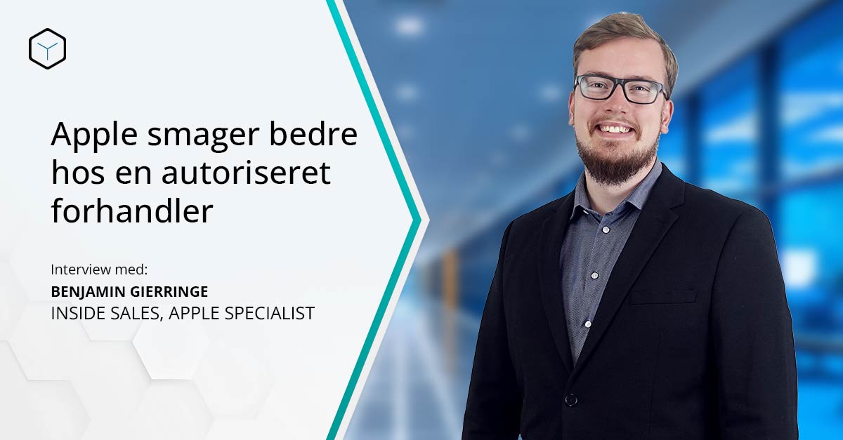 Interview med Apple-specialist Benjamin Gierringe